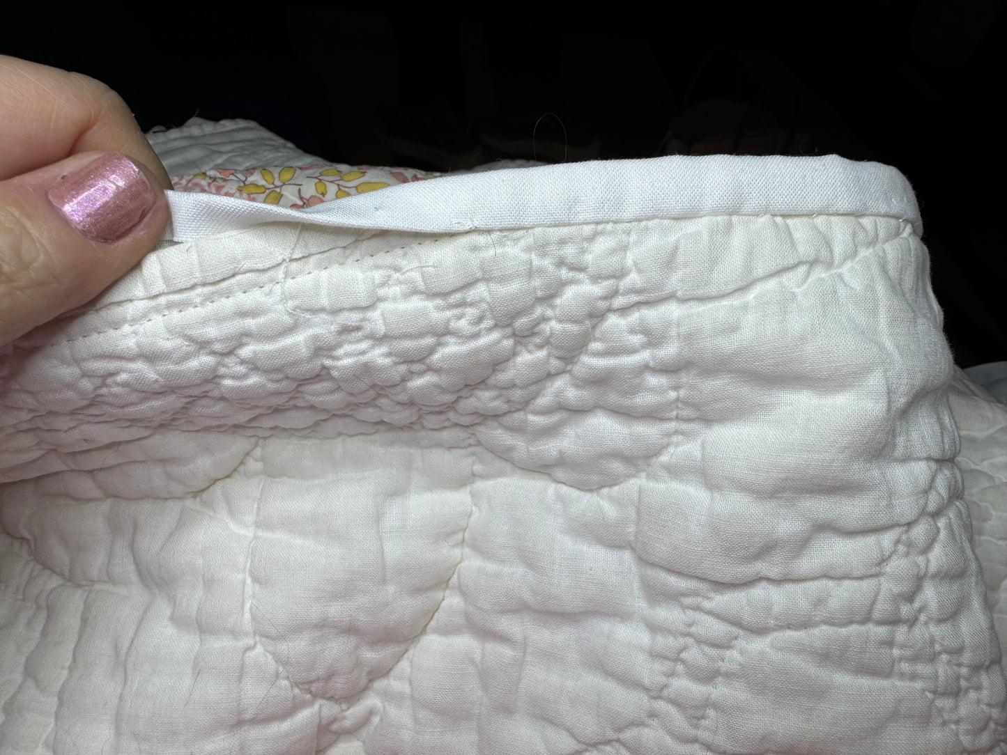 NEW MACHINE BINDING - By machine on front and back